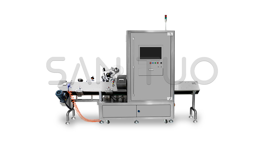 Ampoule lamp inspection and labeling system