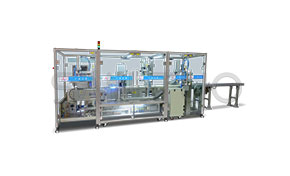 Automatic round tube labeling system